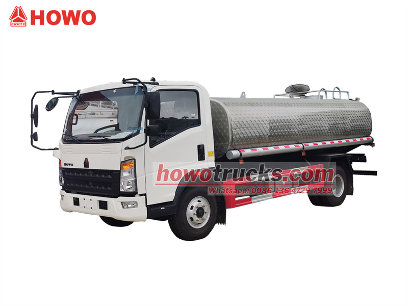 HOWO stainless steel water truck