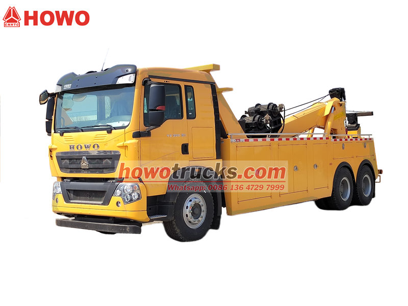 Howo 6x4 Road Recovery wrecker truck