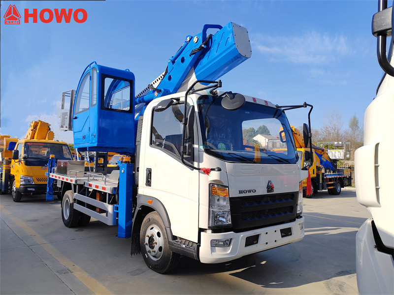 Howo 4x2 18m aerial platform truck