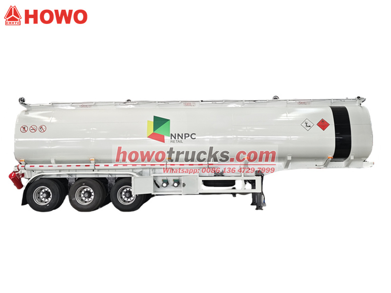 New 3-axle 40000L fuel tank trailer