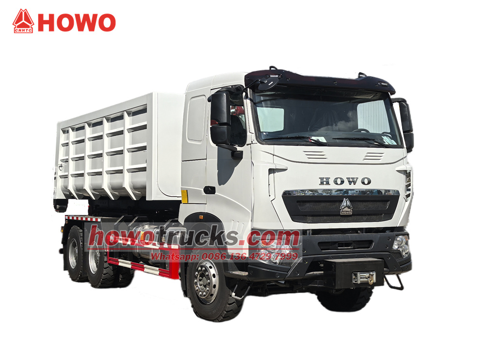 HOWO 20tons hook lift garbage truck
