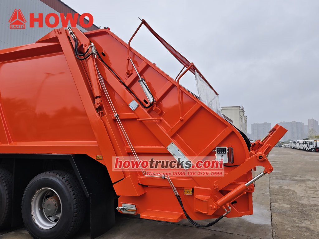 25tons HOWO TX refuse compactor vehicle