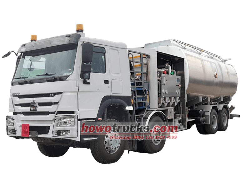 Lori la Kujaza Mafuta la Ndege la Howo