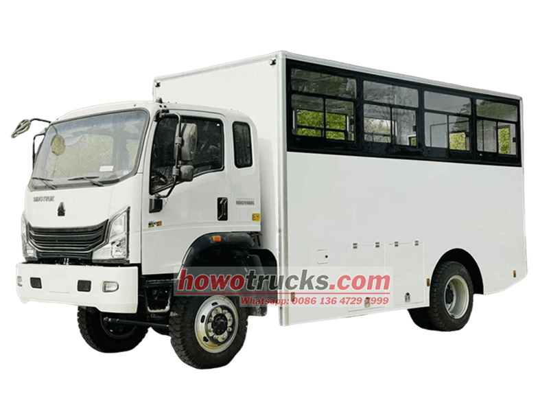 Lori la Tanki la Howo 4x4