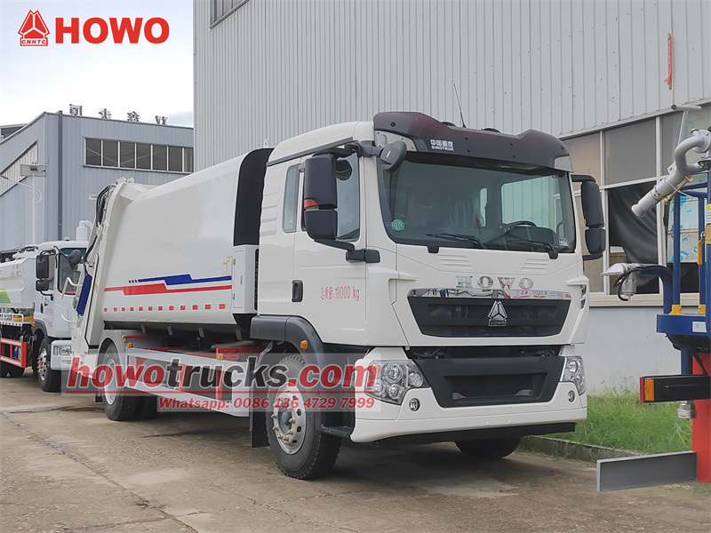 Sinotruk HOWO 16cbm waste compactor truck