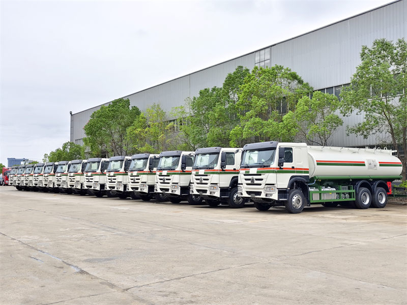 Howo heavy 6x4 fuel tank truck