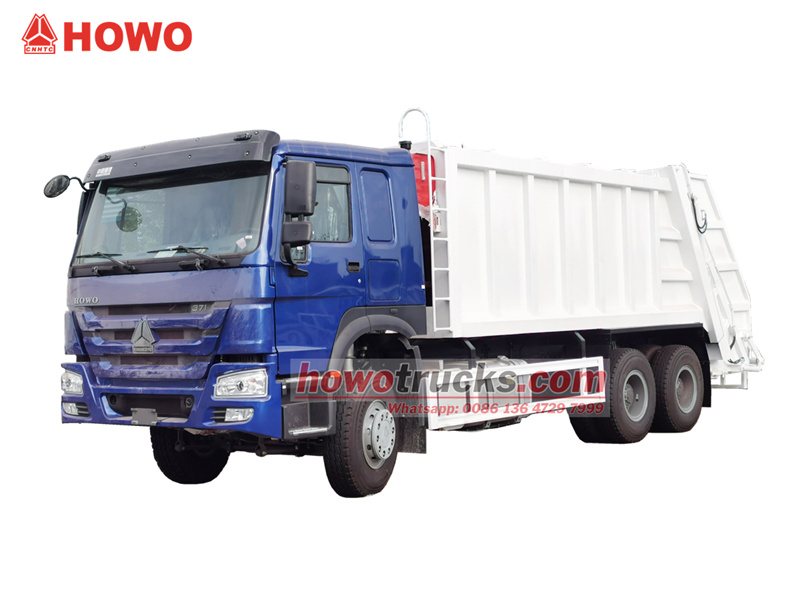 HOWO 6×4 garbage compactor truck