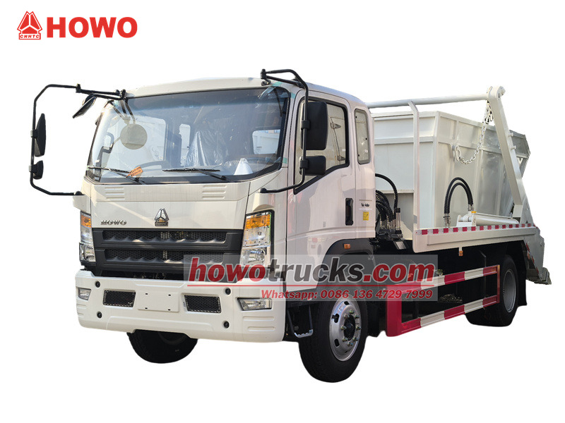 HOWO 4×2 skip loader truck