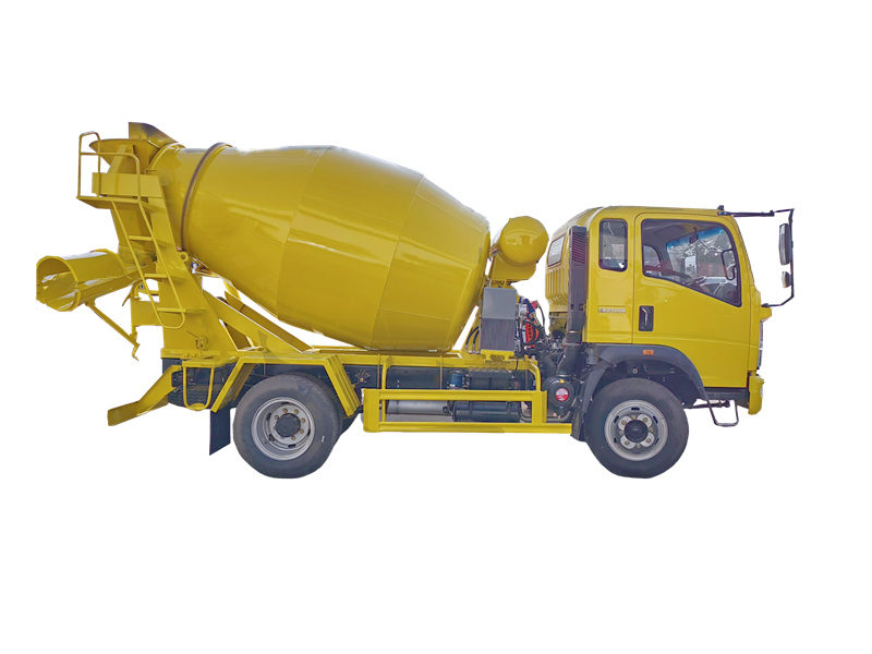 HOWO light 3cbm Drum Howo Concrete Mixer Truck