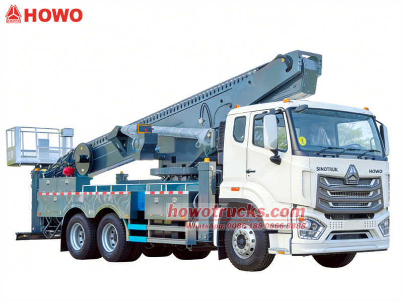 Jukwaa la Kazi ya Angani la Howo NX lenye Lori la 56M - CS TRUCKS