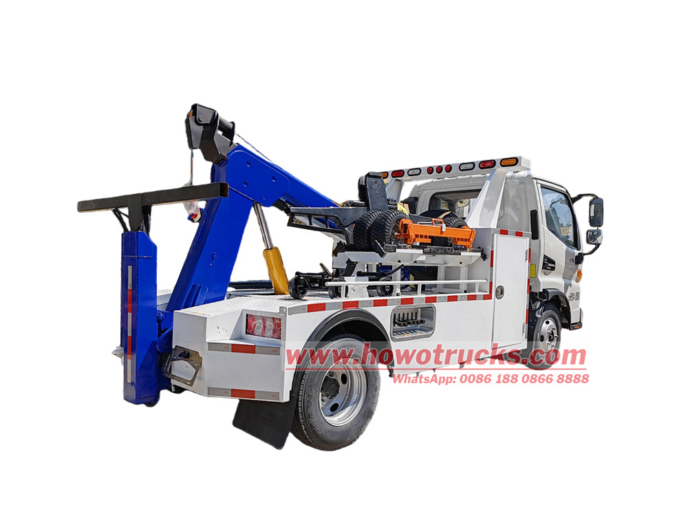 HOWO 4x2 wrecker truck