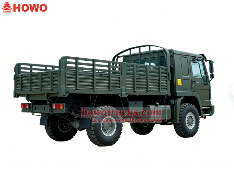  HOWO 4x4 cargo truck 