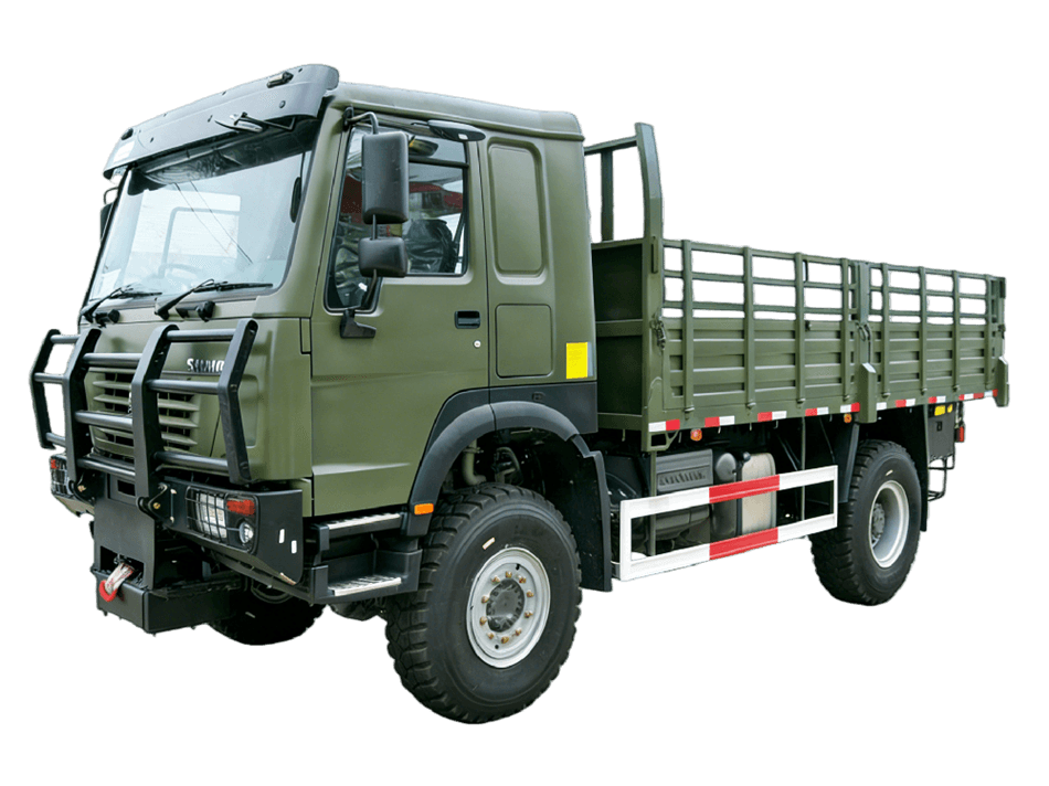 Lori la Howo 4x4 linaloendeshwa na gari