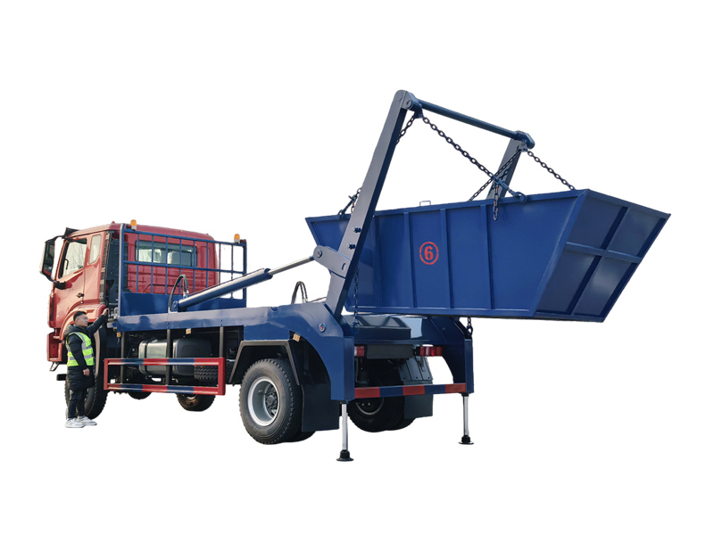 HOWO 8 tons skip bin lorry