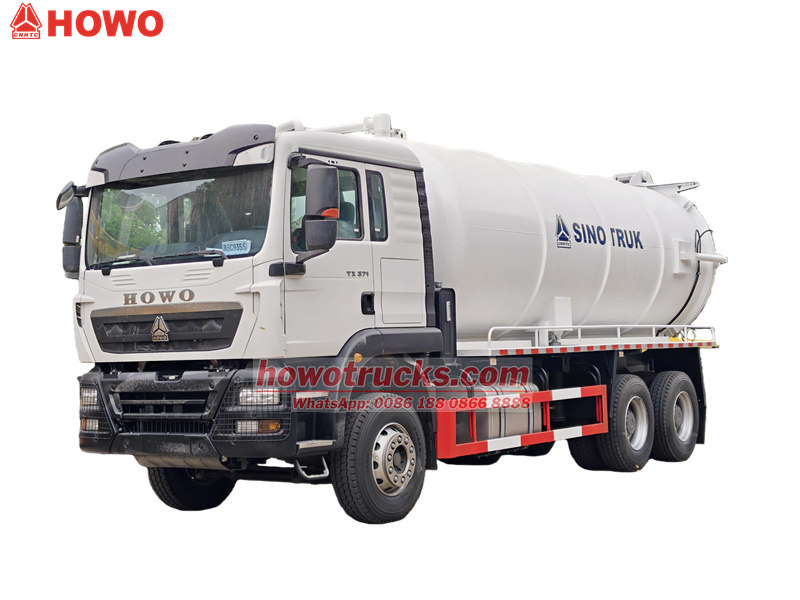 HOWO 6x4 sewage tank truck