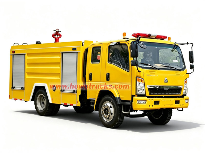 HOWO fire fighting truck HOWO fire fighting truck