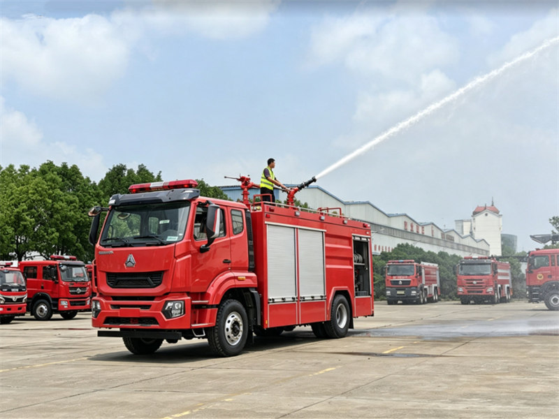 HOWO fire fighting truck